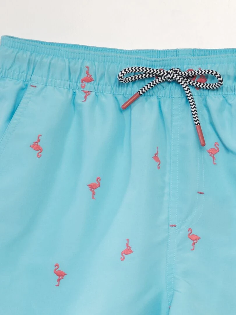 Chemise en lin à manches courtes   beige