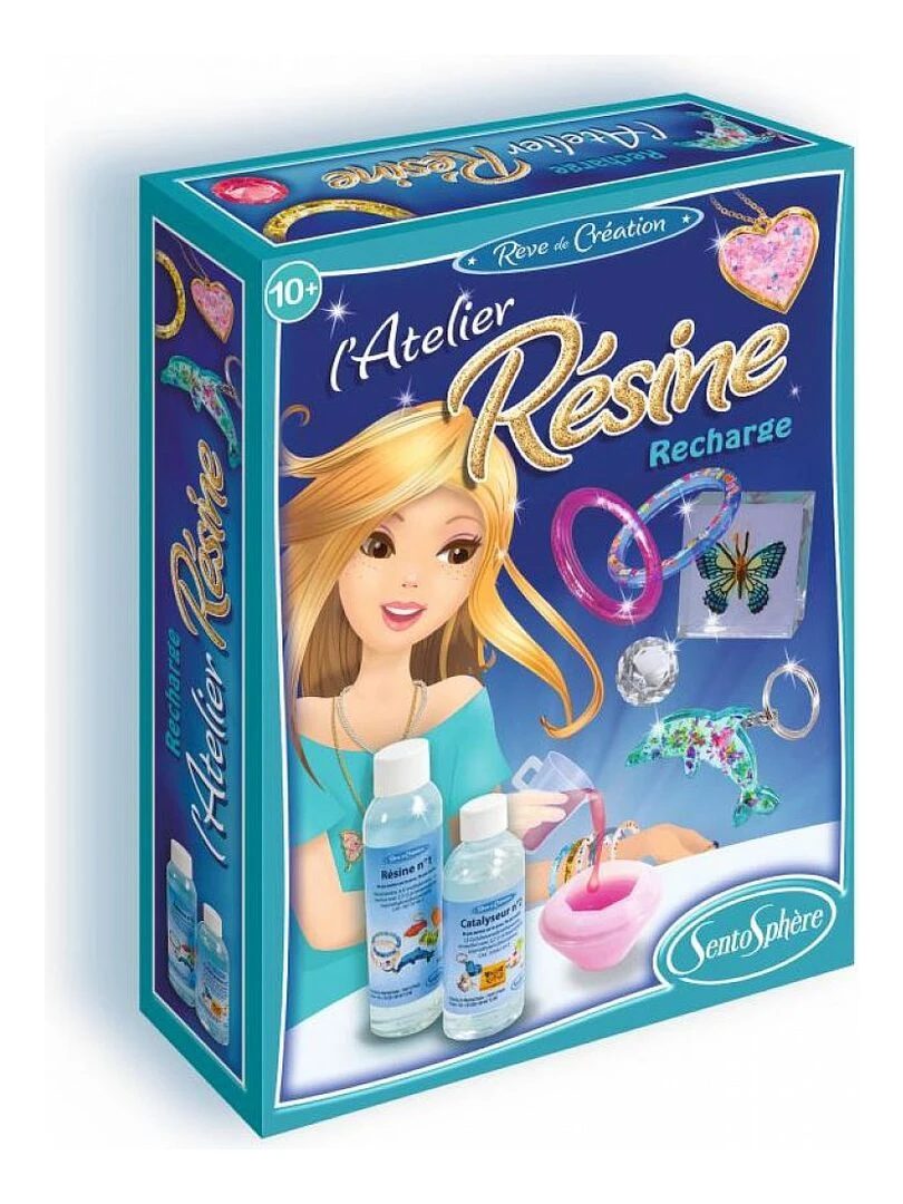 Coffret créatif Atelier de resine Recharge N/A