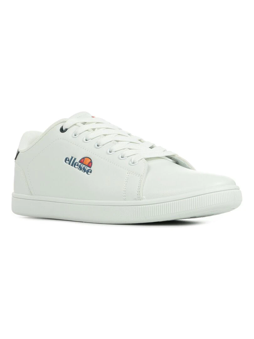 Baskets Ellesse Monaco Blanc Bleu marine
