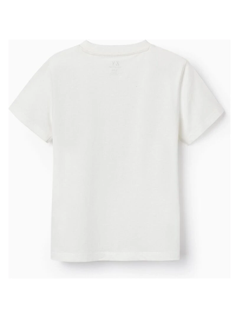 T shirt à manches courtes pour garçon 'Soar Above' manches courtes Blanc