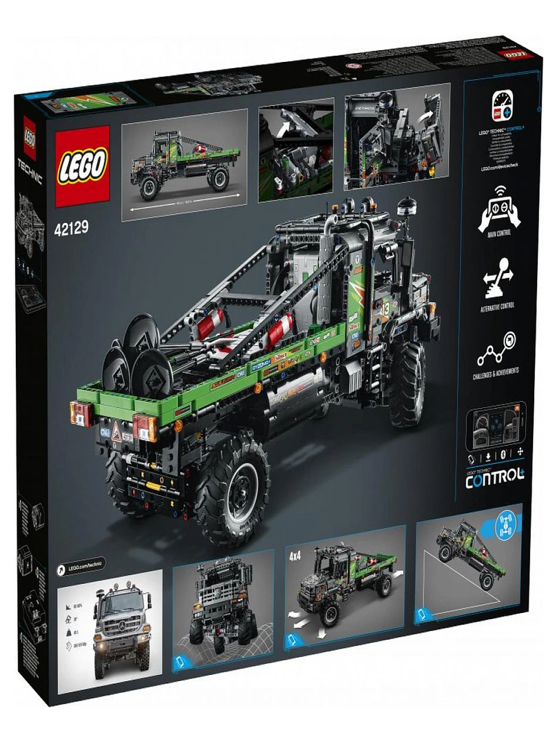 42129 'lego®' Technic Le Camion D Essai 4x4 Mercedes Benz Zetros Telecommande   N/A