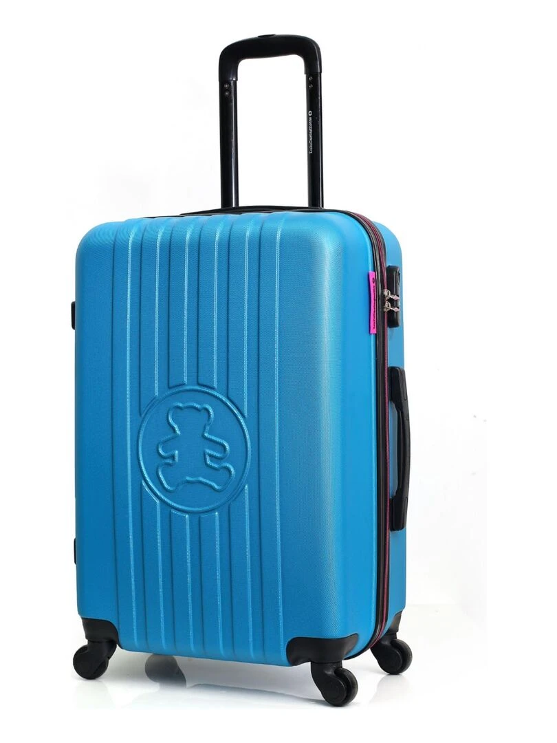 LULU CASTAGNETTE VALISE L LULU BEAR Bleu