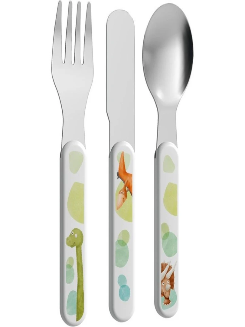 Lot de 3 couverts Dinos N/A