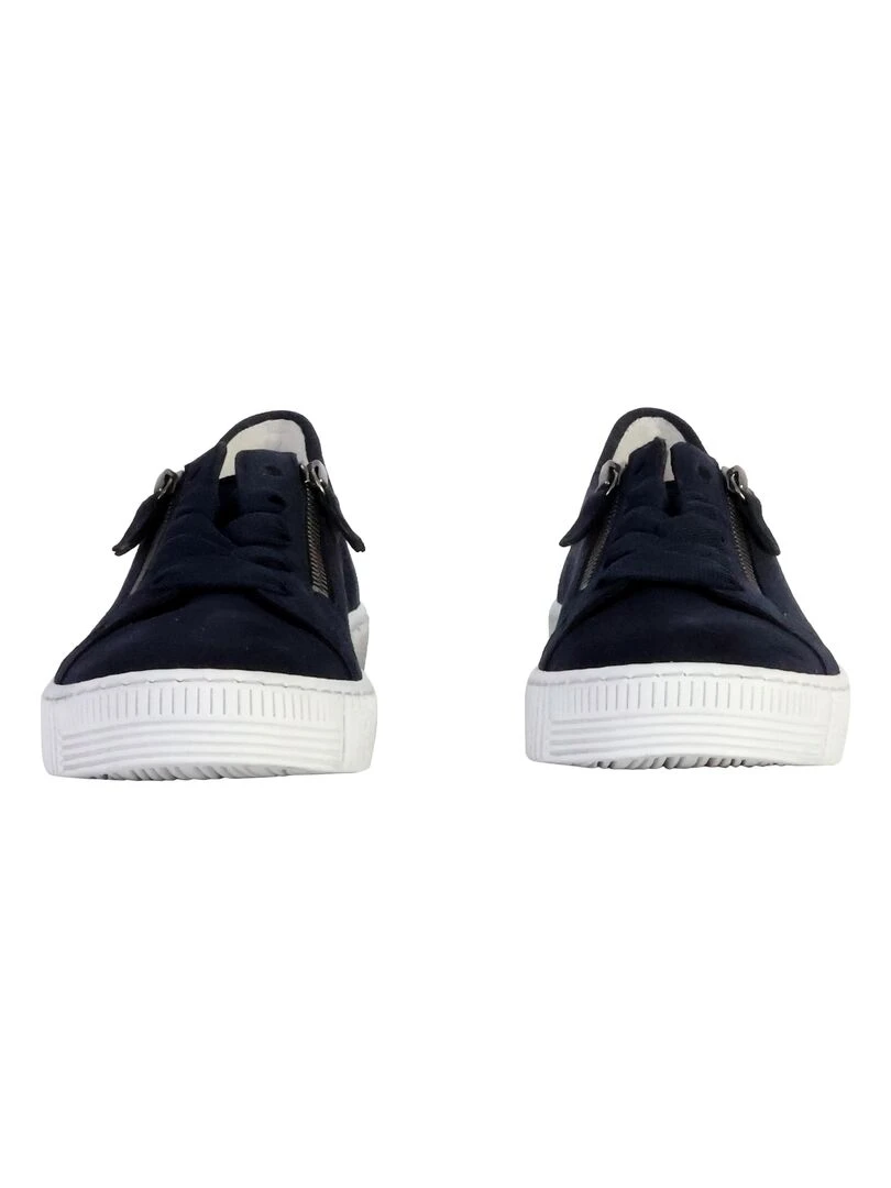 Basket Cuir Gabor Atlantik   Bleu