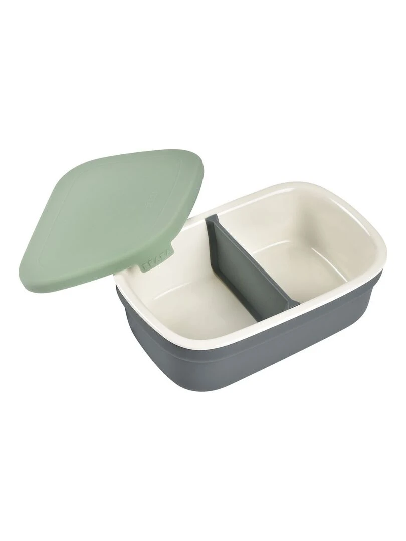 Boîte repas en céramique mineral/vert sauge   Vert d'eau