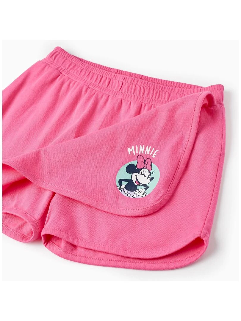 Jupe Culotte En Coton Pour Fille 'Minnie'  MINNIE   Rose