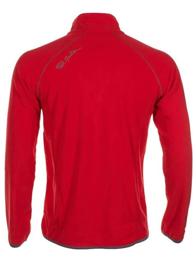 Sweat polaire homme CAFINE PEAK MOUNTAIN Rouge