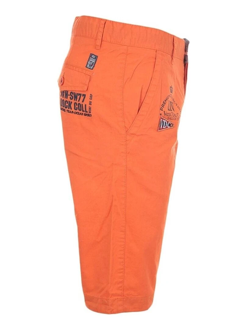 Bermuda homme CANARY   VENT DU CAP   Orange