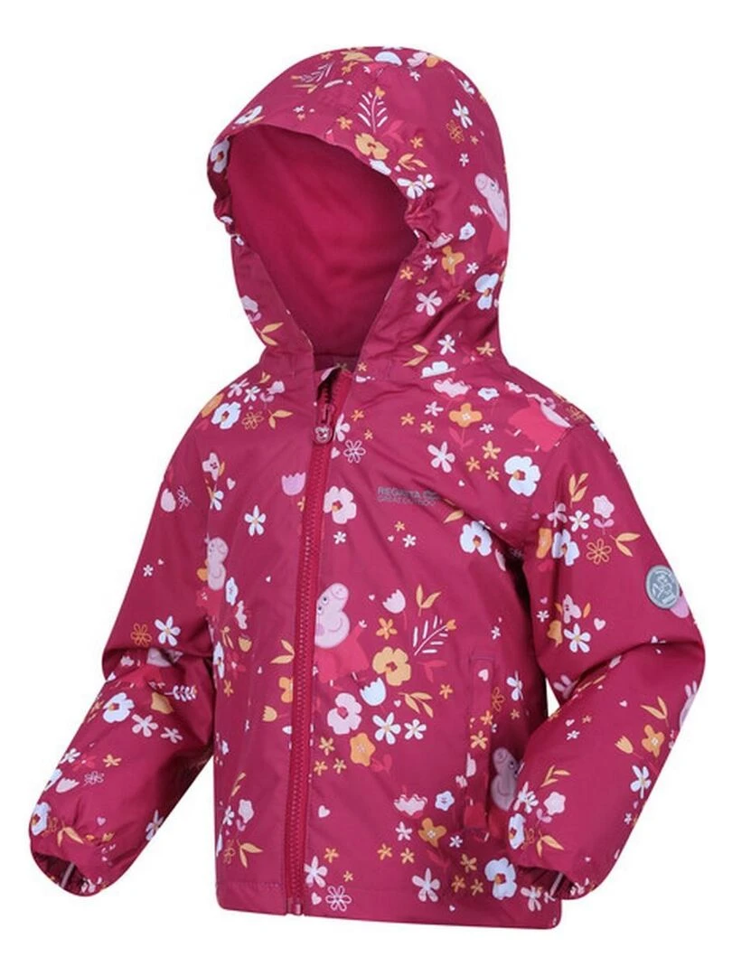 Regatta   Veste imperméable MUDDY PUDDLE   Rose foncé