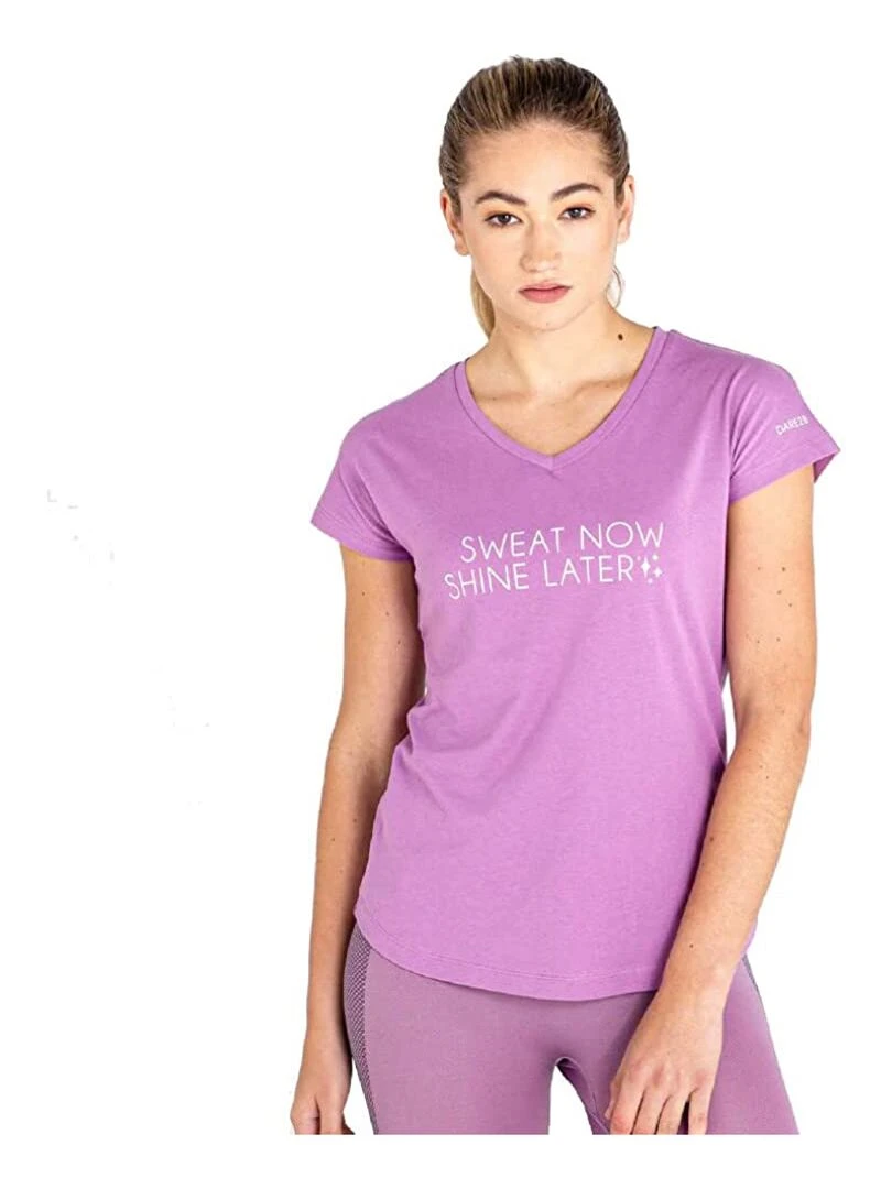 Dare 2B   T shirt MOMENTS   Violet clair