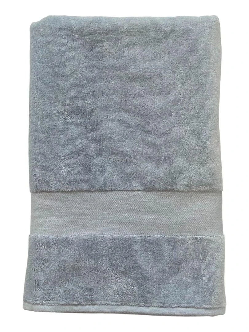 Serviette de bain éponge velours Classy Quarry 90x180 500g/m² Gris