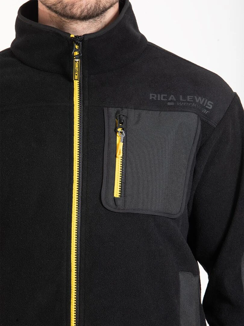 Veste polaire micro aérée WAFT 'Rica Lewis'   Noir