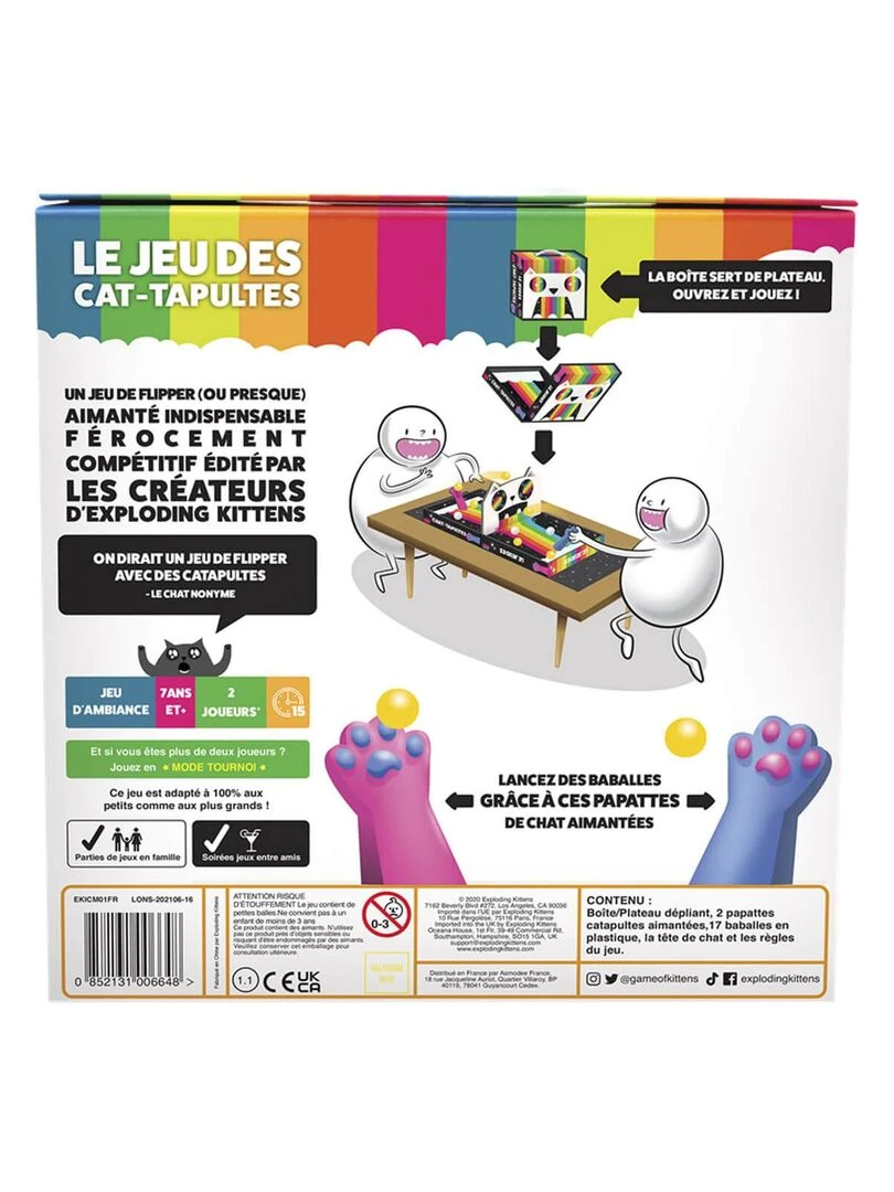 Le Jeu des cat tapultes 'Asmodee'   N/A