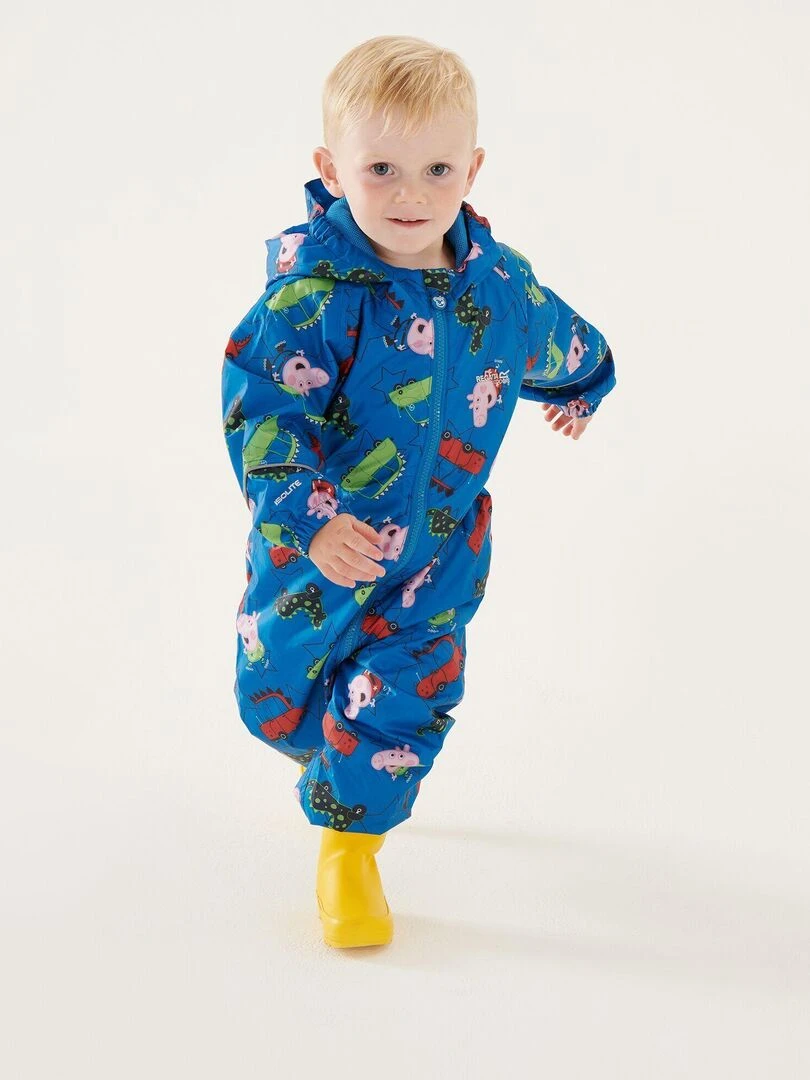 Regatta   Combinaison de pluie POBBLE   Bleu électrique