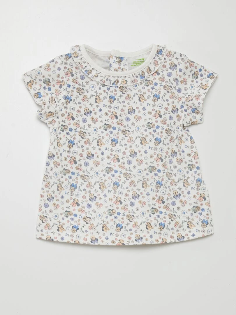 Ensemble salopette + t shirt 'Disney'   2 pièces   Rose