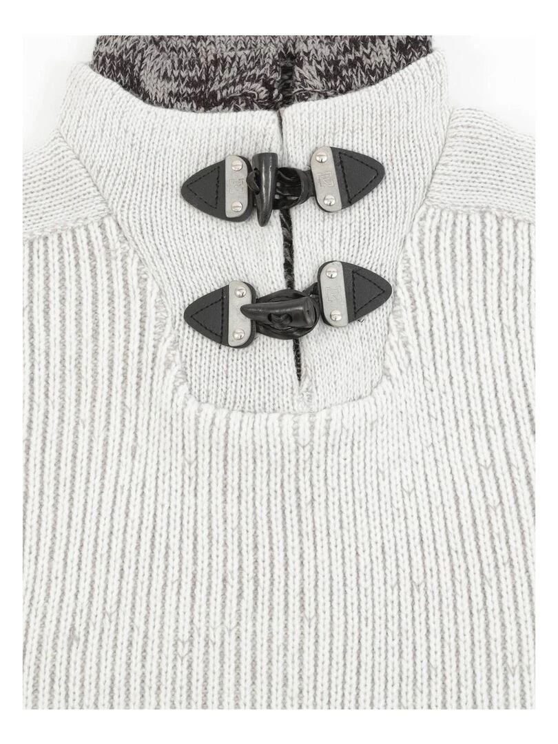 Pull col camionneur LOREY J Ecru