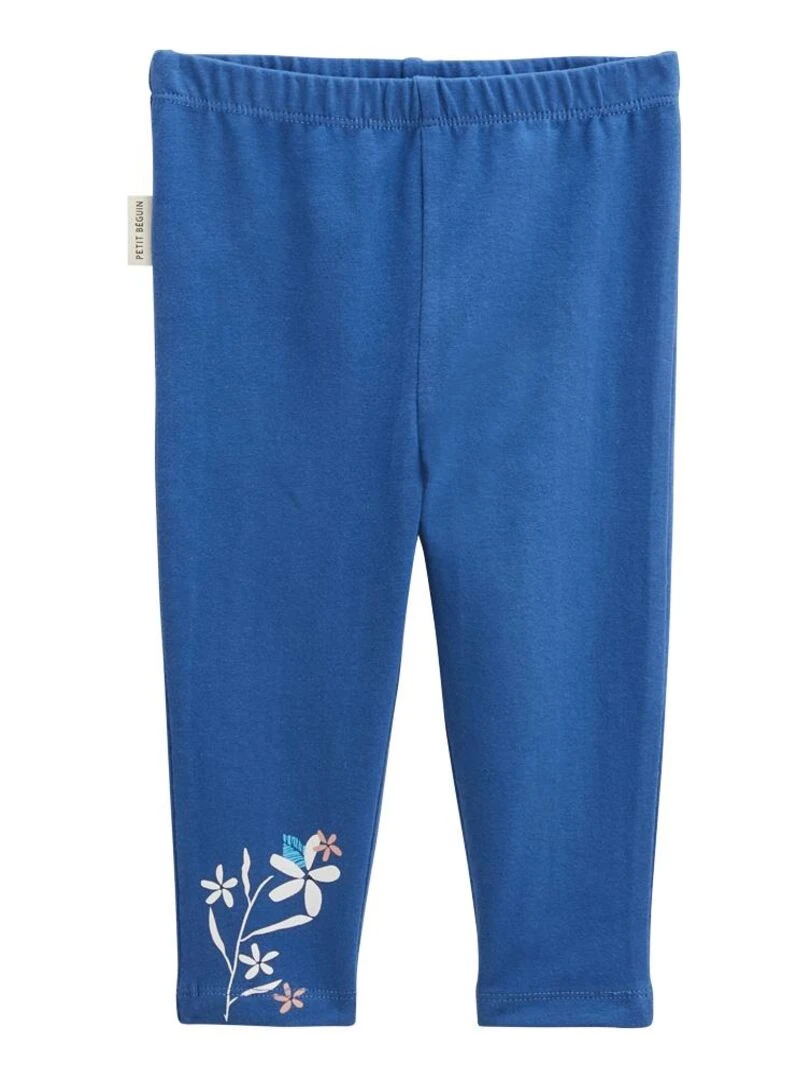 Ensemble bébé t shirt et legging Océan d'amour   Bleu