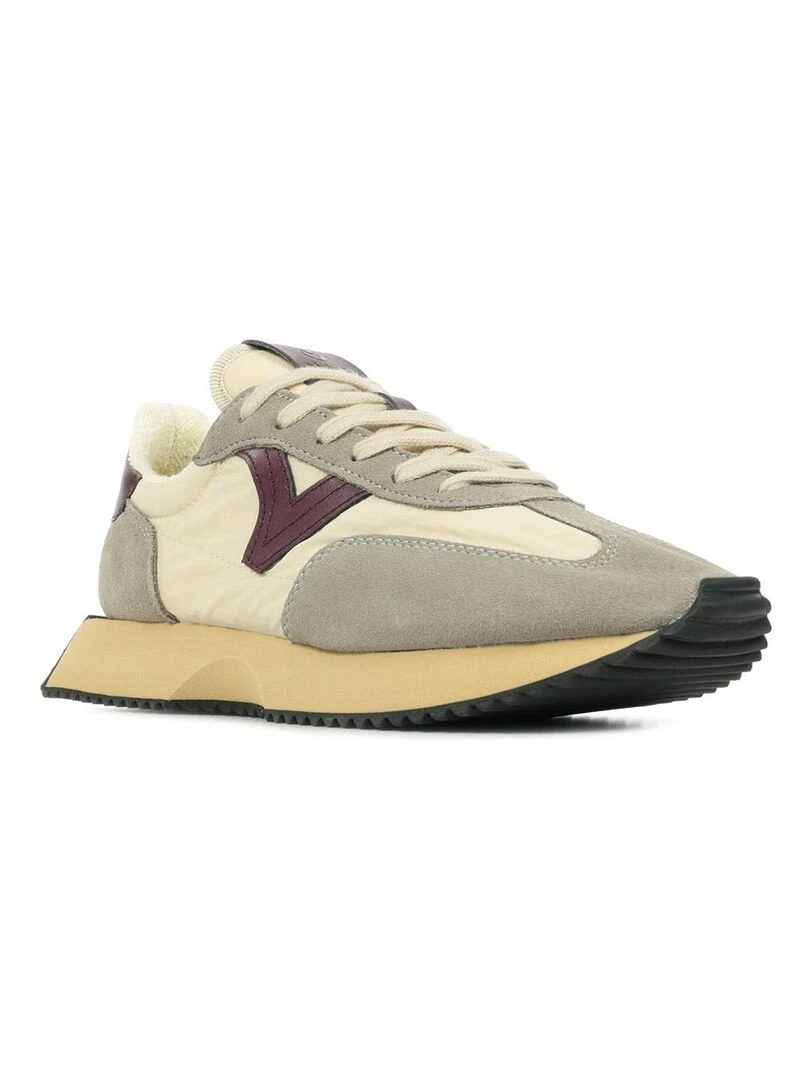 Baskets Victoria Cosmos Retro Nylon Serraje Rouge