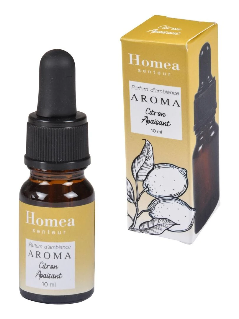 Huile parfumee ambiance Aroma Citron apaisant Jaune