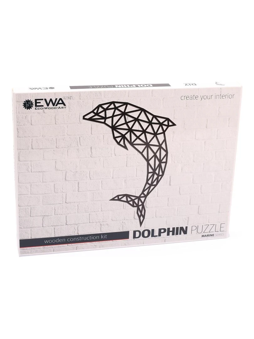 Puzzle Mural En Bois Dauphin 84 2 Cm N/A
