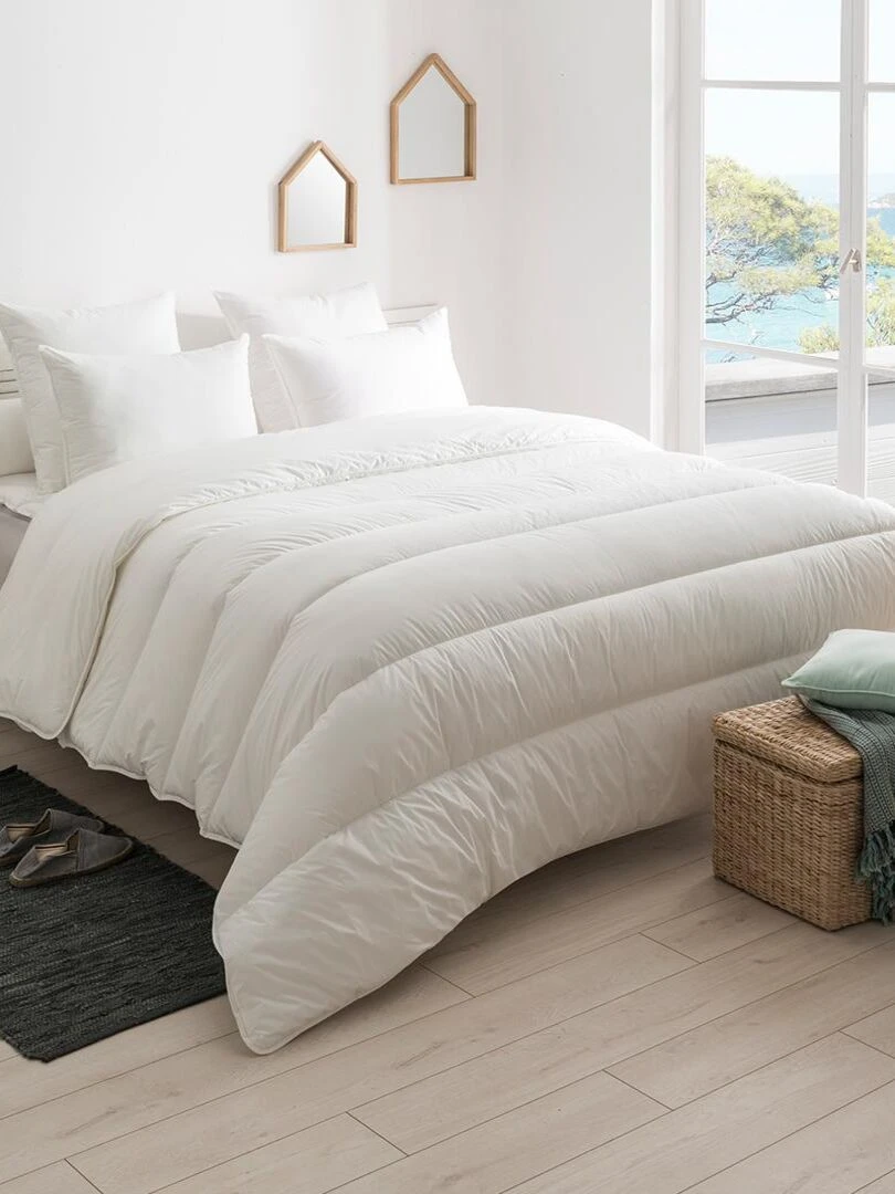 DODO Couette Protection Active Anti acariens EXTRA LEGERE Blanc