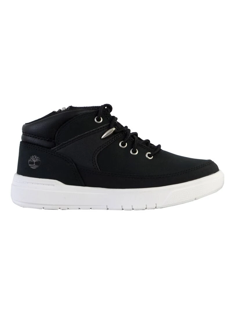 Basket Cuir Timberland Juniors Seneca Bay Mid Hiker Noir