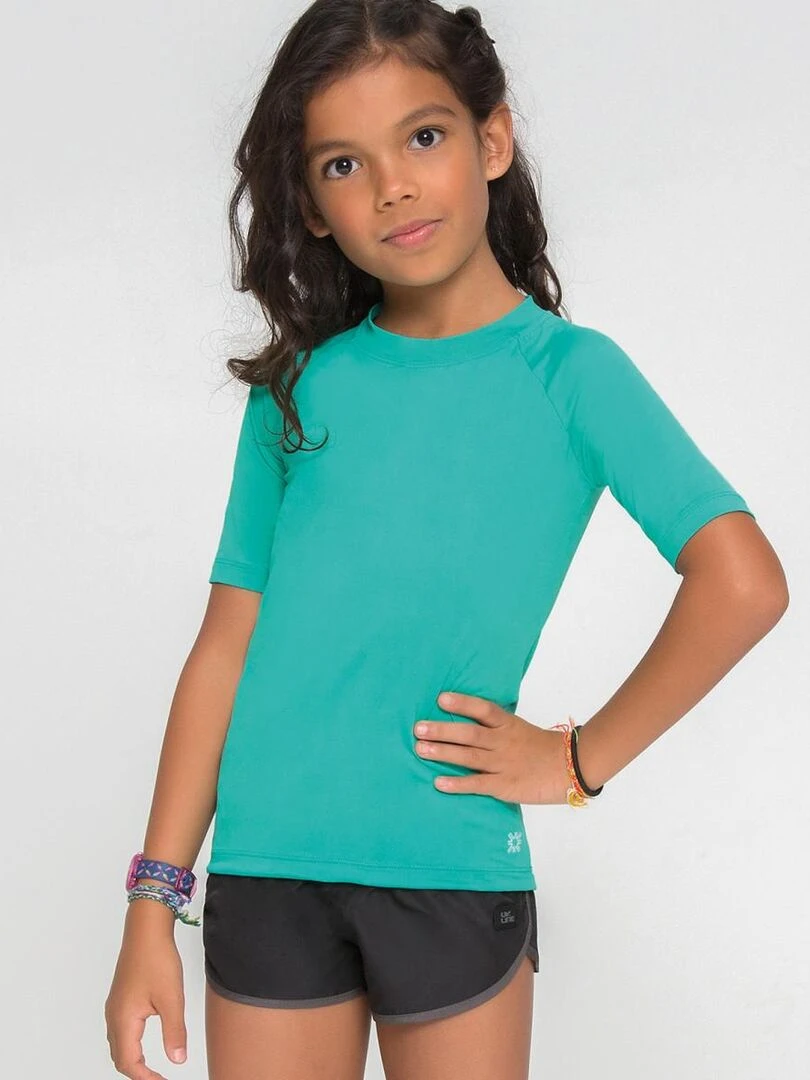 Rash Guard Movimentando se UV Line Vert