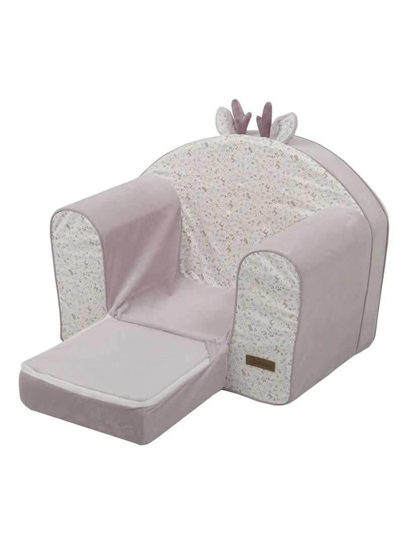 Fauteuil imprimé esprit enchanté Mauve lilas
