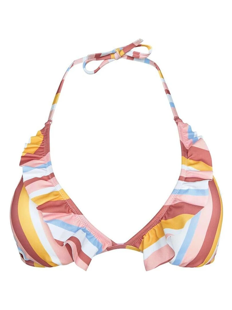 Haut de maillot triangle SORBET Brigitte Bardot Bain Multicolore