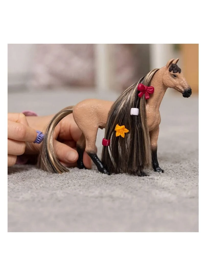 Figurine à coiffer Sofia's Beauties : Étalon Akhal Teke   N/A