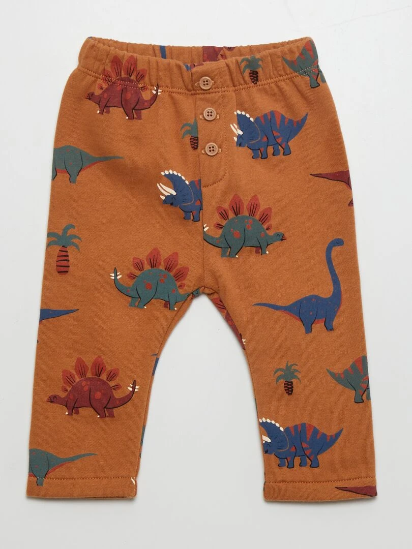Legging long Marron
