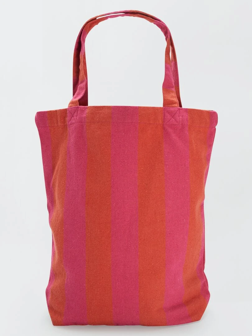Sac cabas de plage Rose