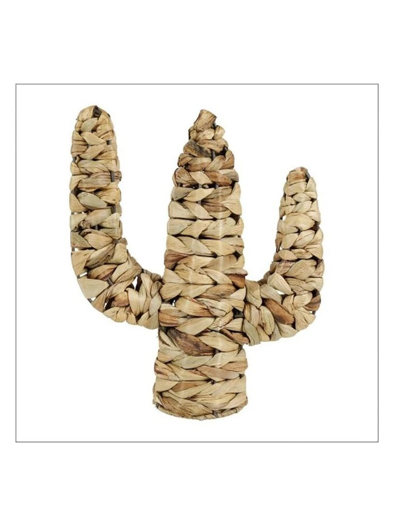 Cactus rotin naturel Beige