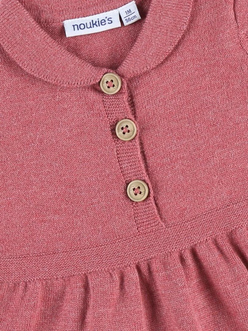 Robe en tricot    Noukie's   Rose