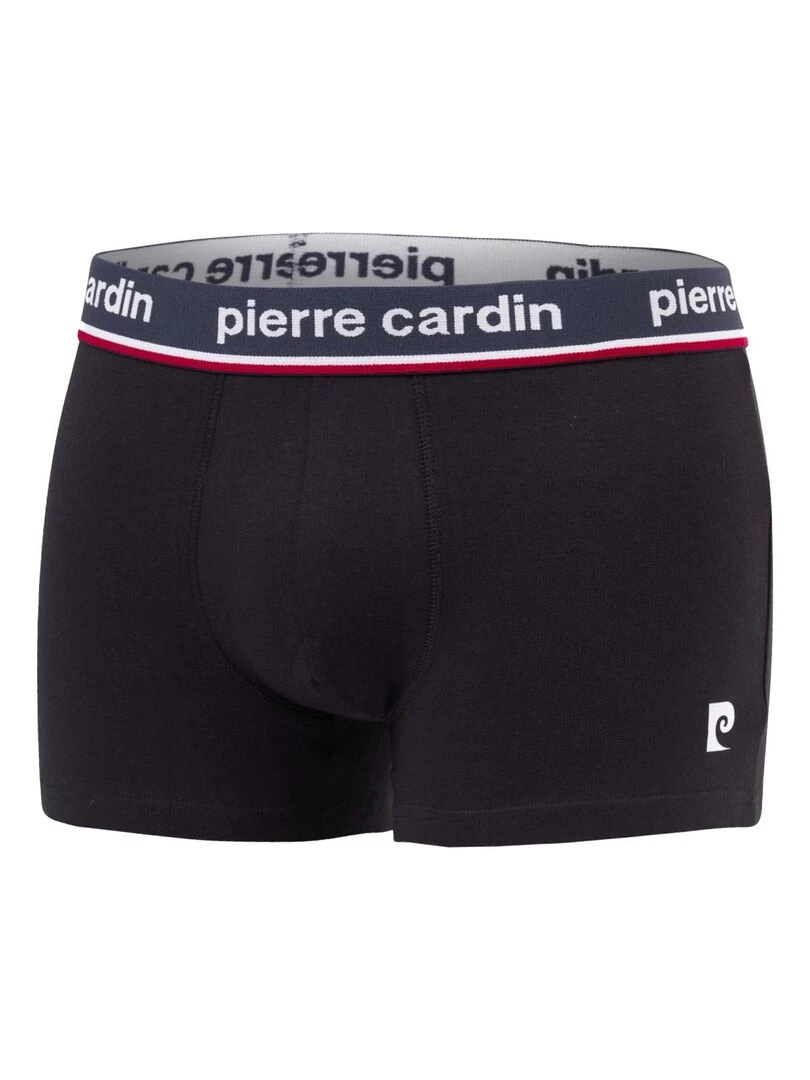 Lot de 4 boxers homme en coton French Pierrecardin   Noir