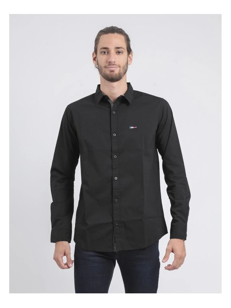 Chemise manches longues TARTIK Noir