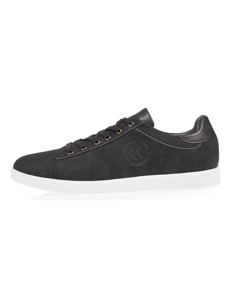 Baskets Confort Homme suédé vieilli Gris   Gris
