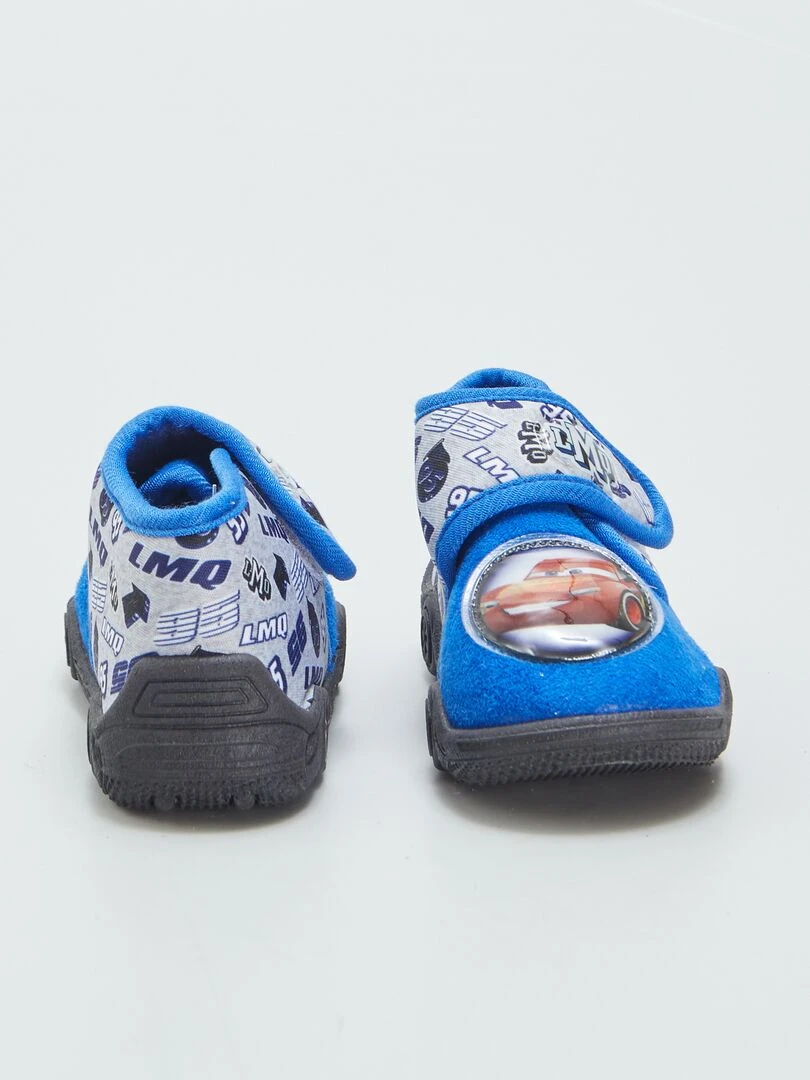 Chaussons à scratch 'Cars'   bleu