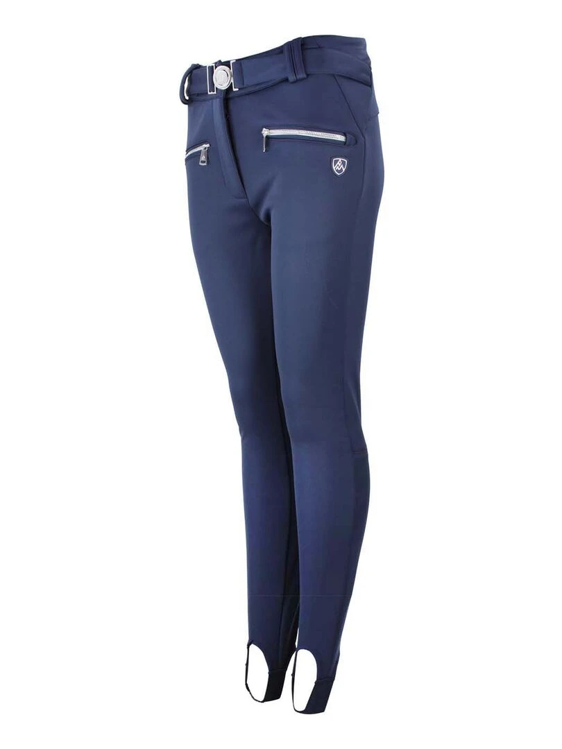 Fuseau de ski softshell femme AFUZZONI   Bleu marine