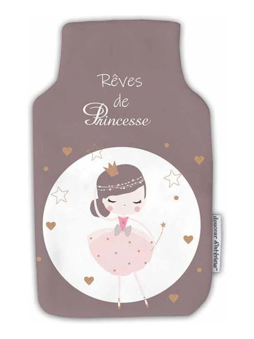 Housse de bouillotte Princesse   Rose