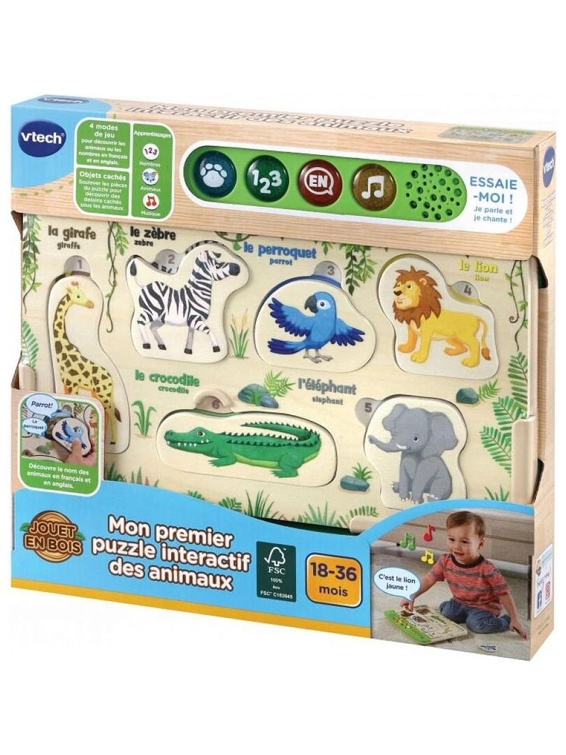 Mon premier puzzle interactif des animaux N/A