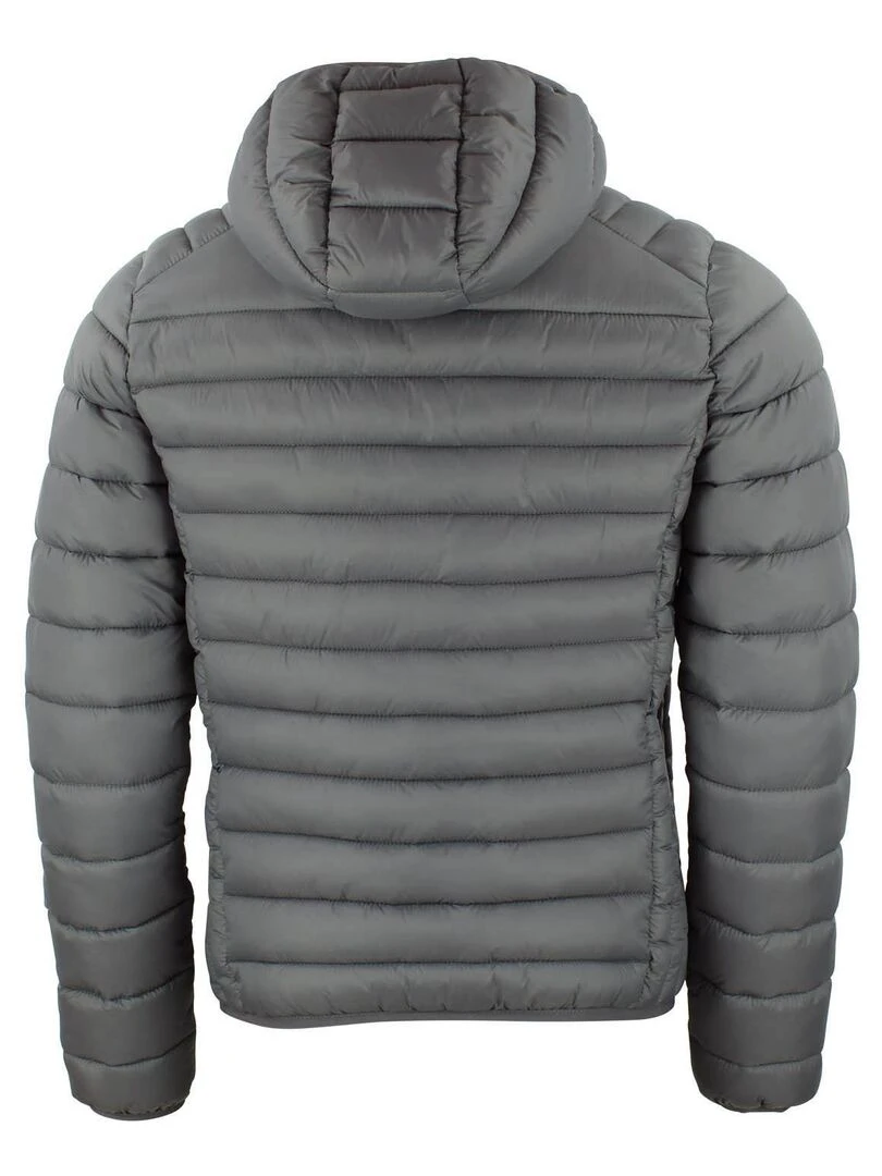 Doudoune fine à capuche homme CAEN PEAK MOUNTAIN Gris