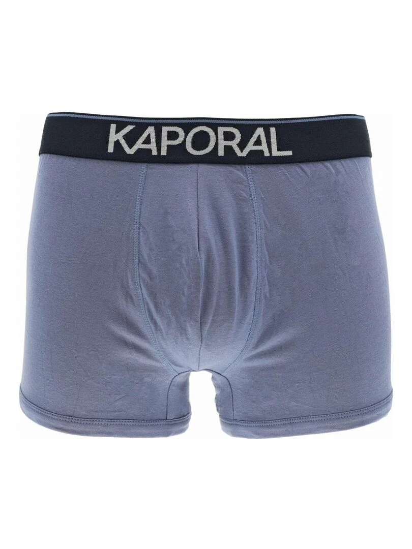 KAPORAL   Boxers coton  lot de 3   Bleu