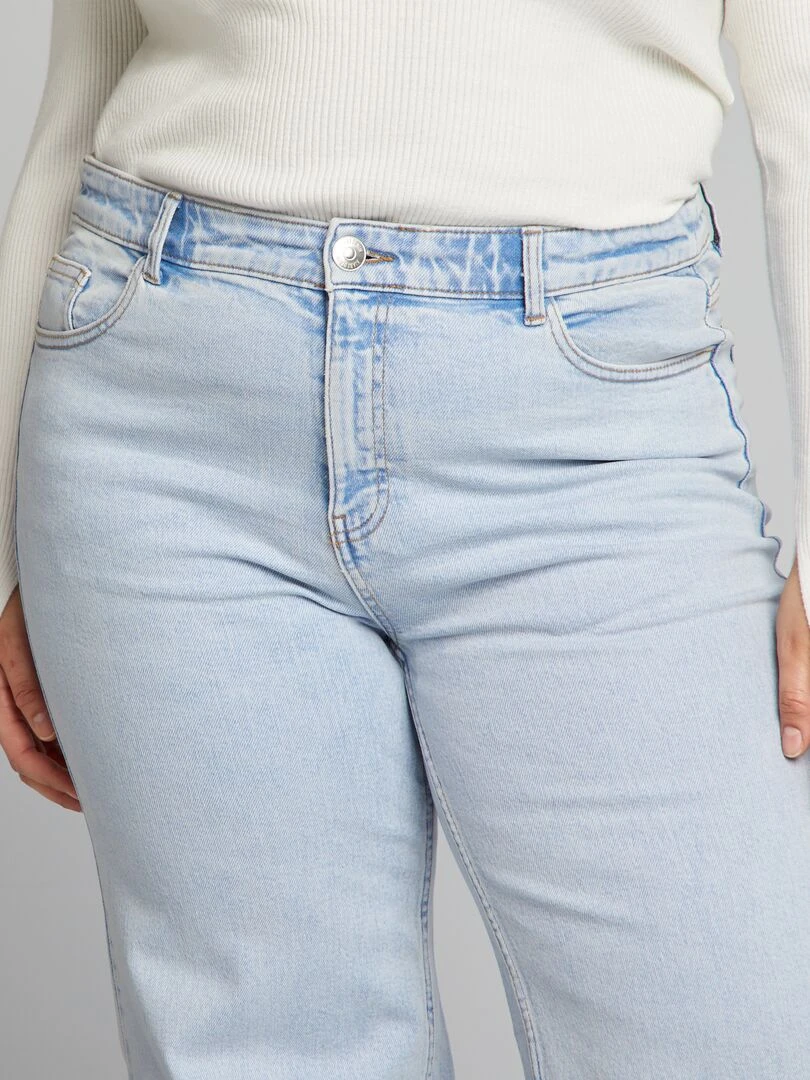 Jean wide leg / large   Bleu