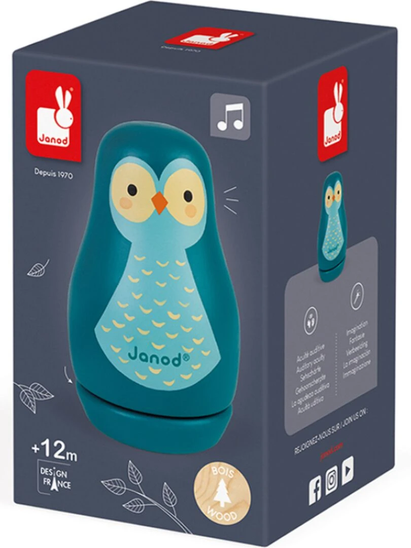 Chouette musicale (15 5 cm)   N/A