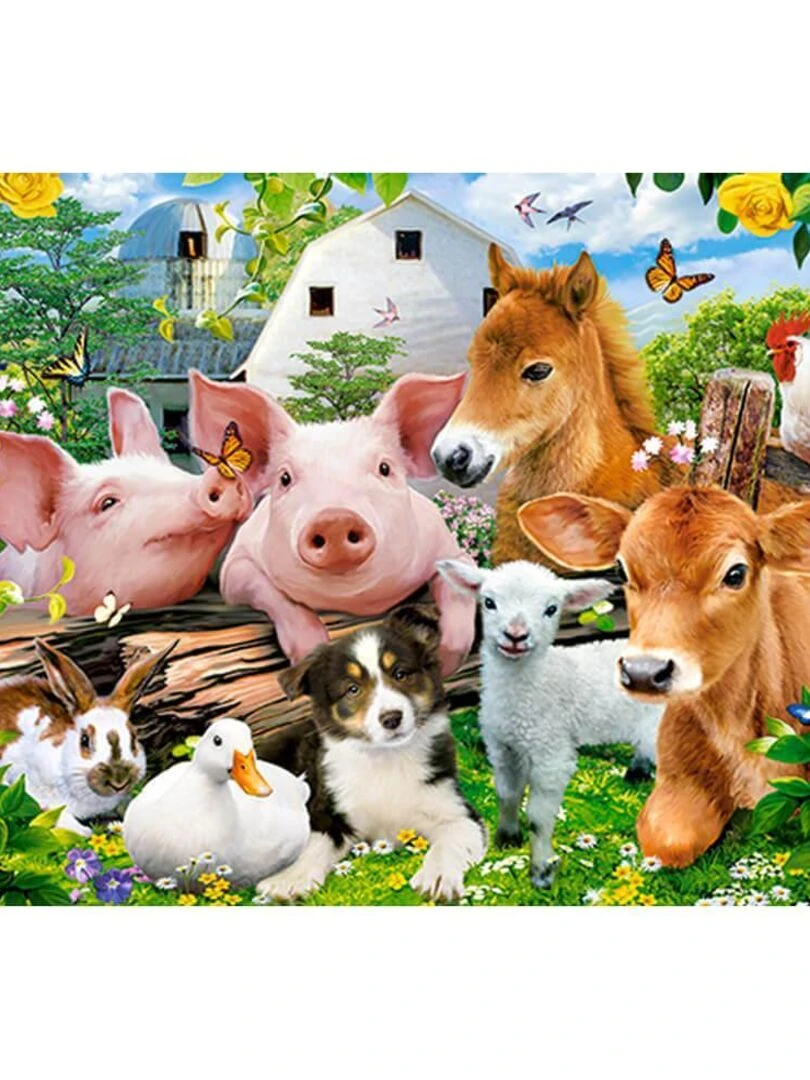 Puzzle 40 pièces maxi : Amis de la Ferme XL N/A