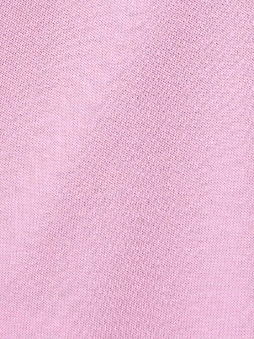 Polo maille piquée   Damart   Rose framboise