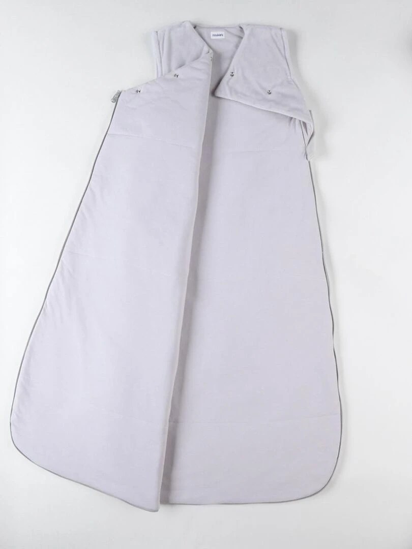 Gigoteuse 100 cm Kendi en Veloudoux    Gris