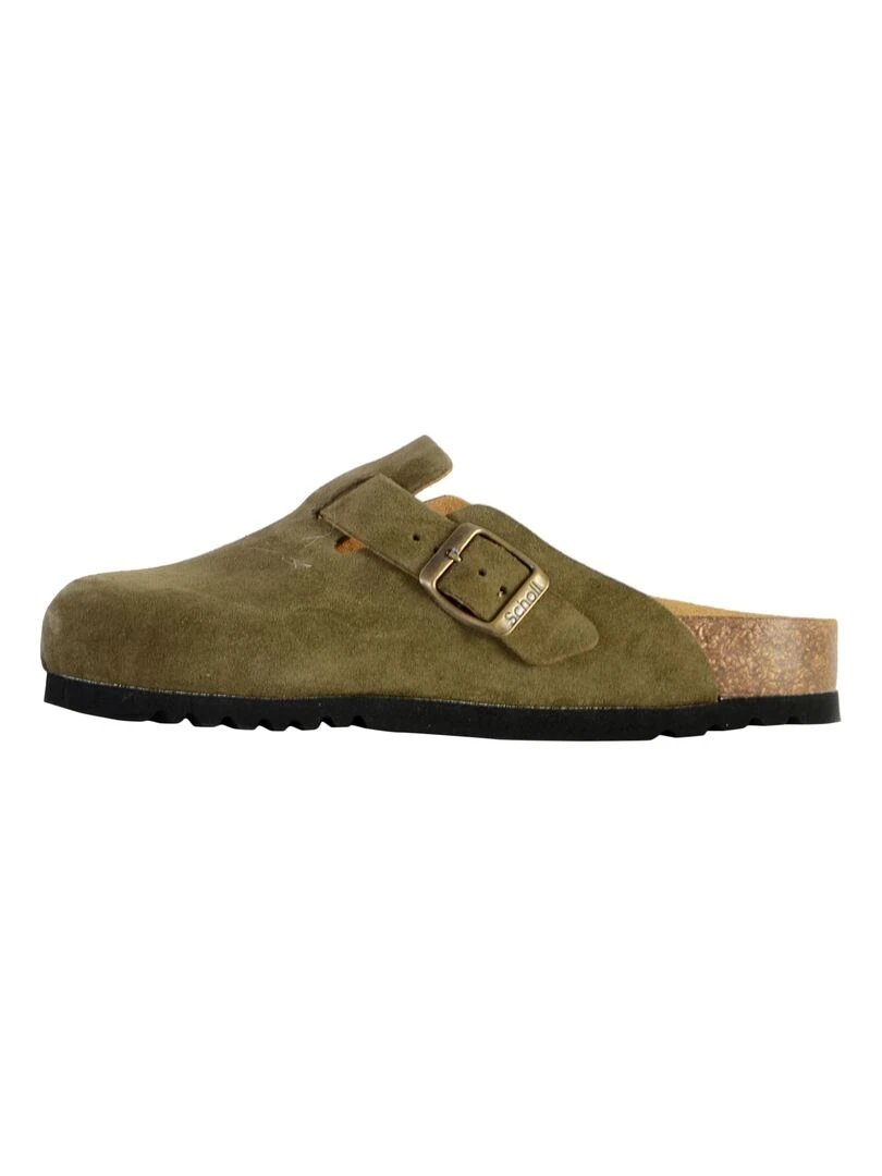 Mules Cuir Scholl Fae Vert