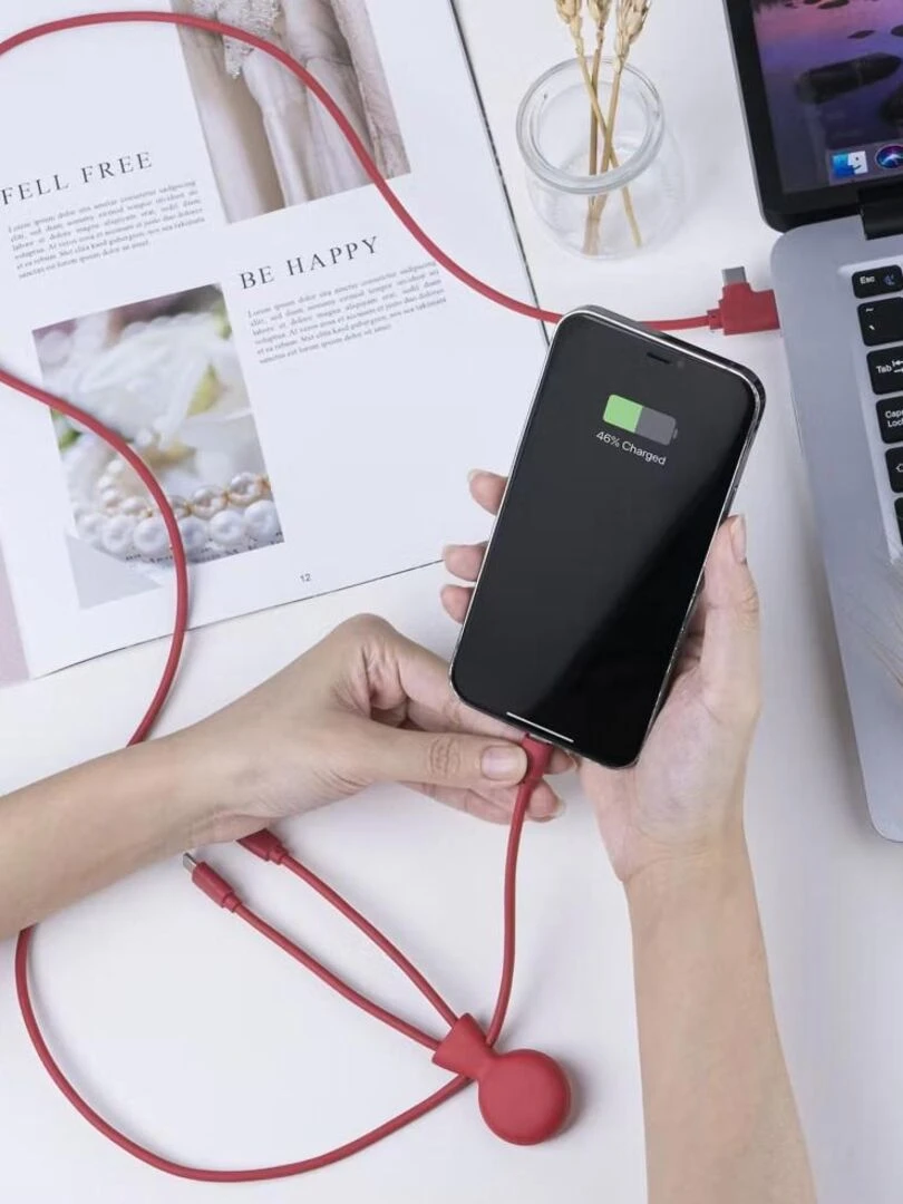 Cables multi connecteurs Mr BIO Long Xoopar   Rouge   N/A